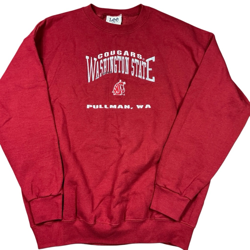 Vintage Washington State Cougars 90s Pullman, Wa Crewneck USA made size XL